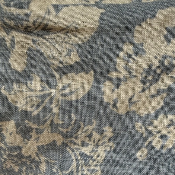 Reformation Blue and Cream Floral Mini Dress - Picture 2 of 7